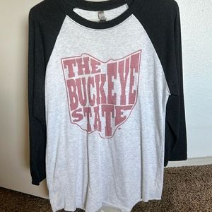 Ohio State 3/4 Sleeve